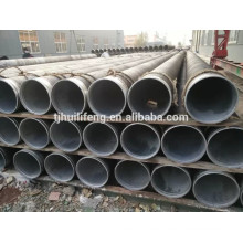 ERW Carbon Steel Pipe, API 5L X42 Bevel Ends, internal lining , external Bitumen Coating 3MM BS.534